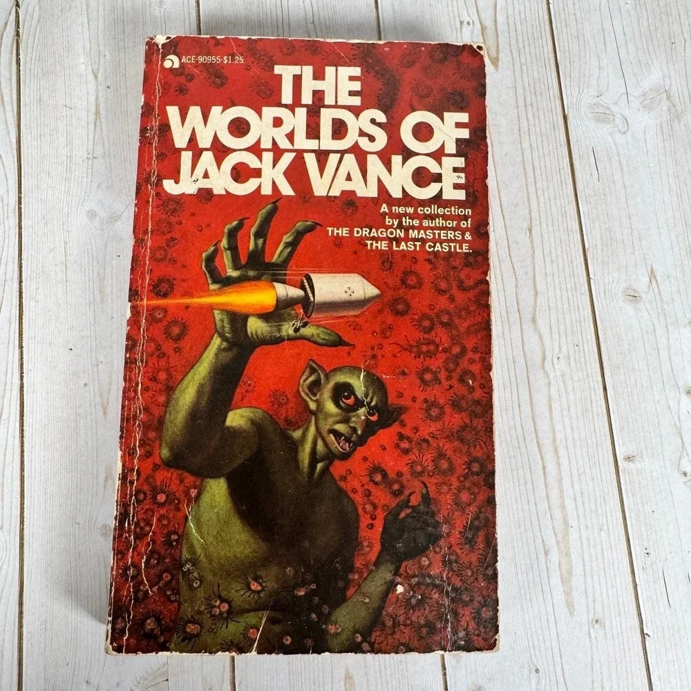 Worlds of Jack Vance 1973 Ace Books Sci-Fi Collection Fantasy Stories